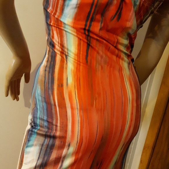 NWOT! Vibrant Womens Pencil Dress Size Small (0-6) - Picture 6 of 6